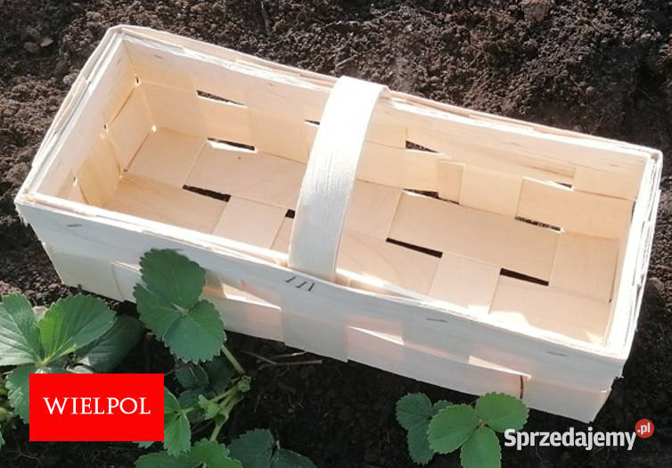Łubianki drewniane Koszyki do truskawek polskiej wielkopolskie Wielichowo sprzedam