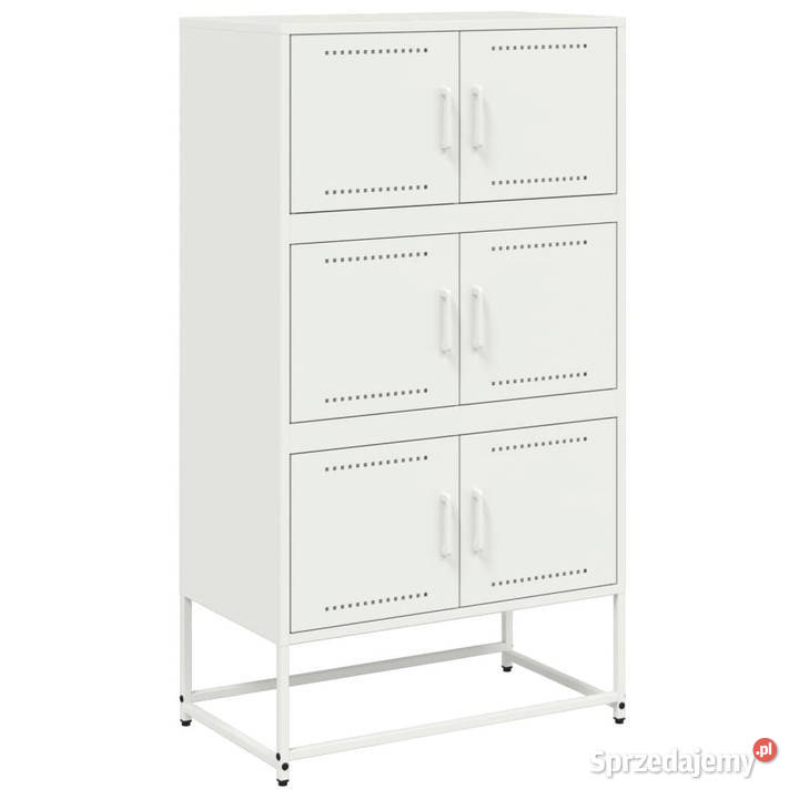 Szafka biała 685x385x1235 stal WM846493 mazowieckie sprzedam