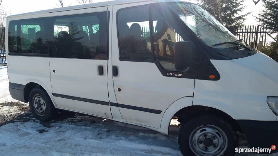 Ford Transit 20 tddi 85T280 9 osobowy zadbany biały Ford Nowy Sącz sprzedam