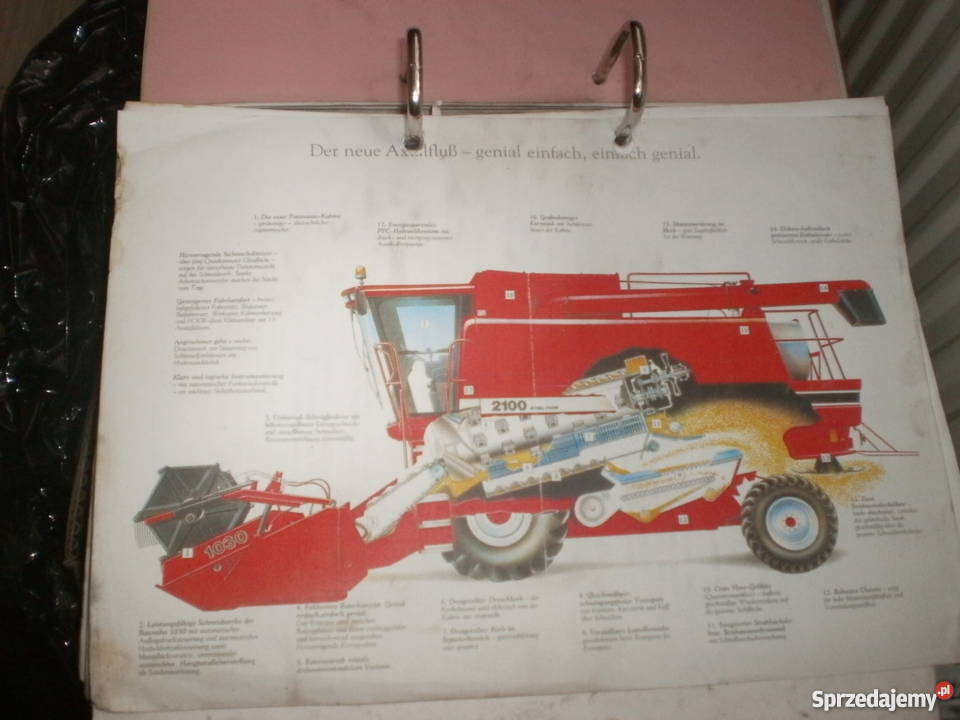 Instrukcja napraw Case IH Kombajn AxialFlow Szamotuły