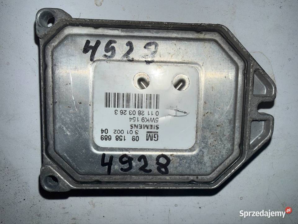 Komputer moduł ECU Opel Zafira A 16
