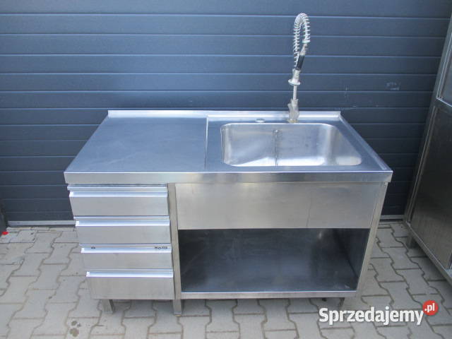 Zlew Gastronomiczny 1 Komorowy Z Półką 4 Ostrów Wielkopolski