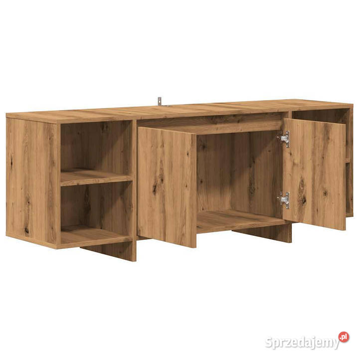 Szafka TV dąb artisan 130x35x50 materiał mazowieckie Warszawa