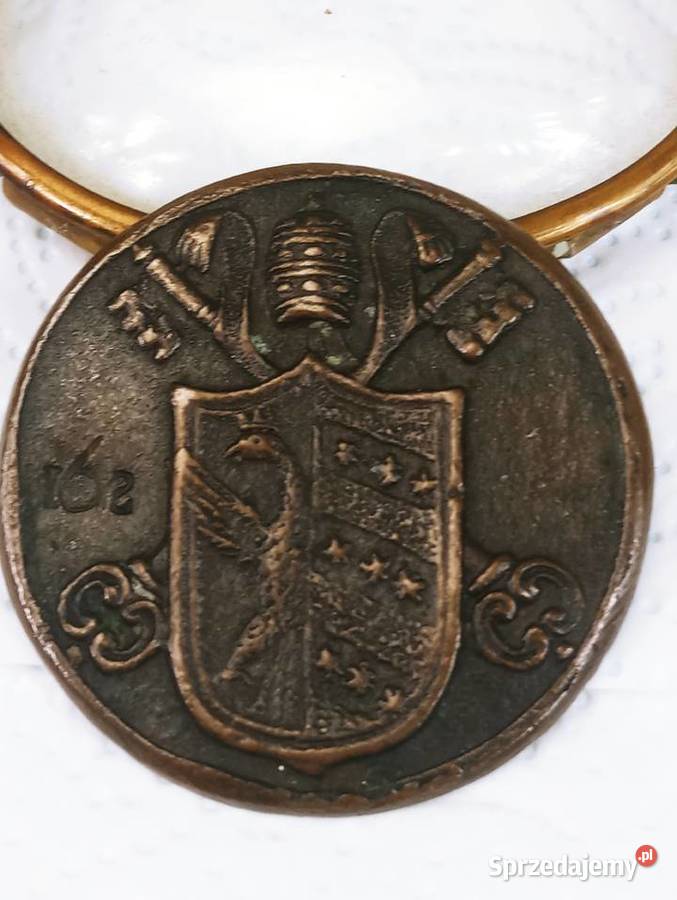 Relikwiarz Medal Papierz Honorius II lubuskie Nowa Sól