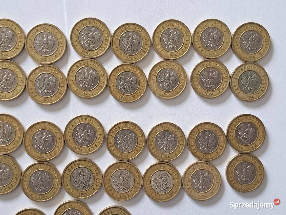 Moneta Kolekcjonerska 2 1994r 13 sztuk Numizmatyka Radom