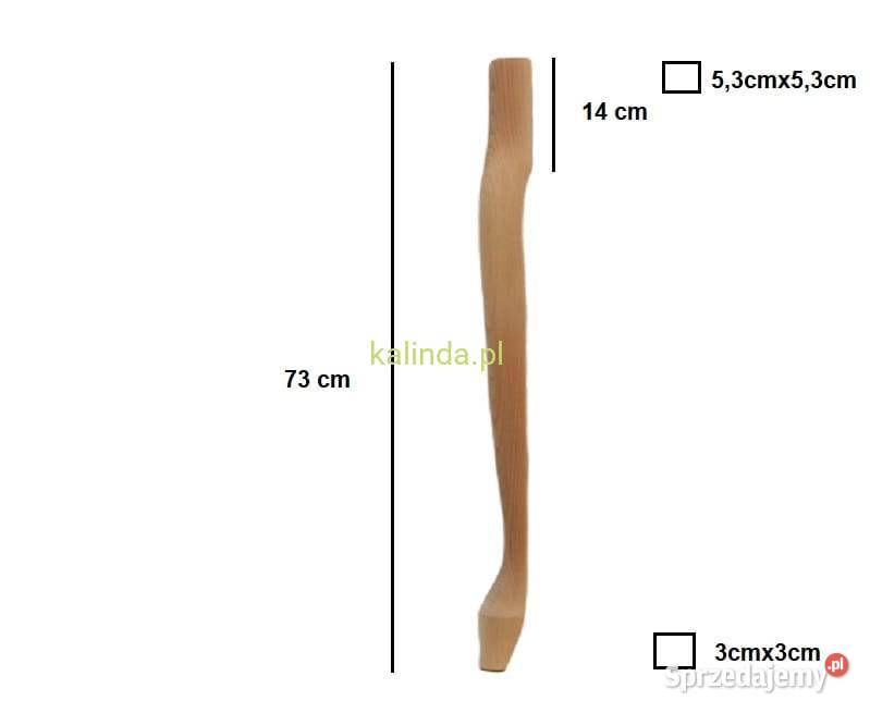 Noga drewniana do stołu ludwik łódzkie Łódź sprzedam