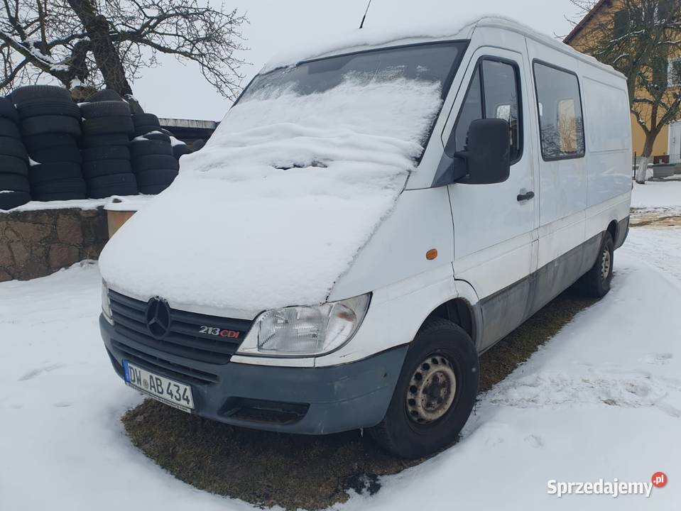 Mercedes Sprinter 2001 6 osobowy 360000km Wołów