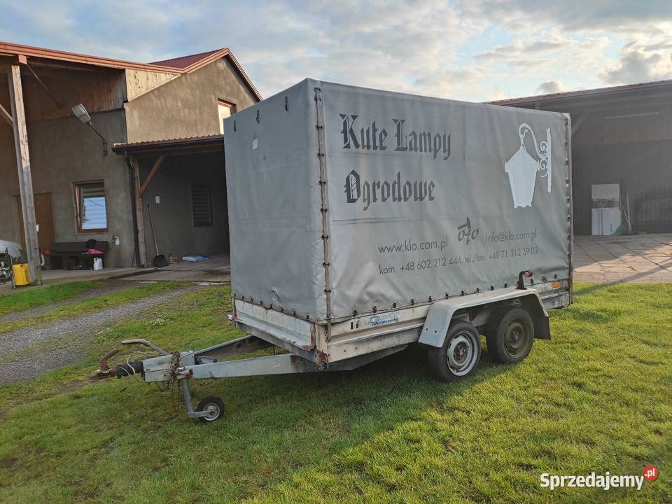 Sprzedam przyczepę Niewiadów B1400 Burtowe i plandeki Żarnów sprzedam