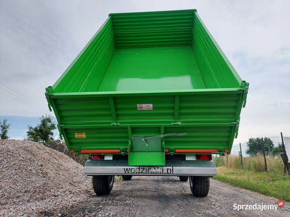 Przyczepa rolnicza wywrotka dwuosiowa 45t łódzkie Łowicz