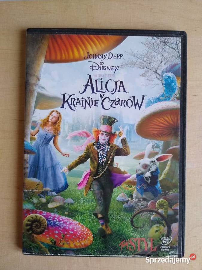Alicja w Krainie Czarów DVD 1 płyta Gdańsk