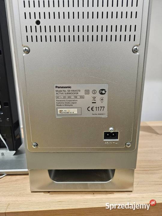 Soundbar 21 Panasonic HTB570 Słuchawki i głośniki