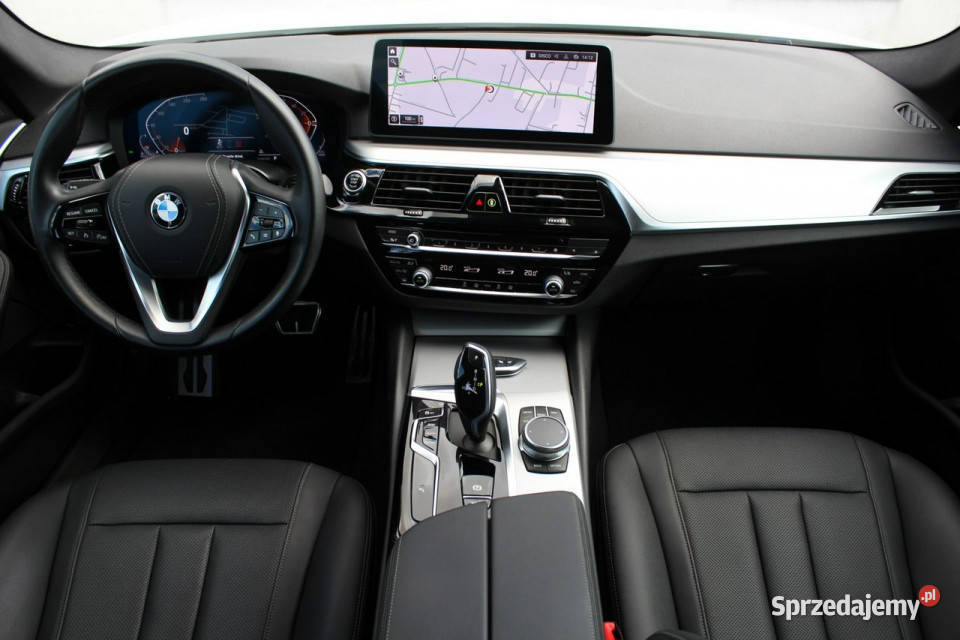 BMW 518 Salon FV23 Skóra Nawigacja LED Ambient mazowieckie Sokołów sprzedam