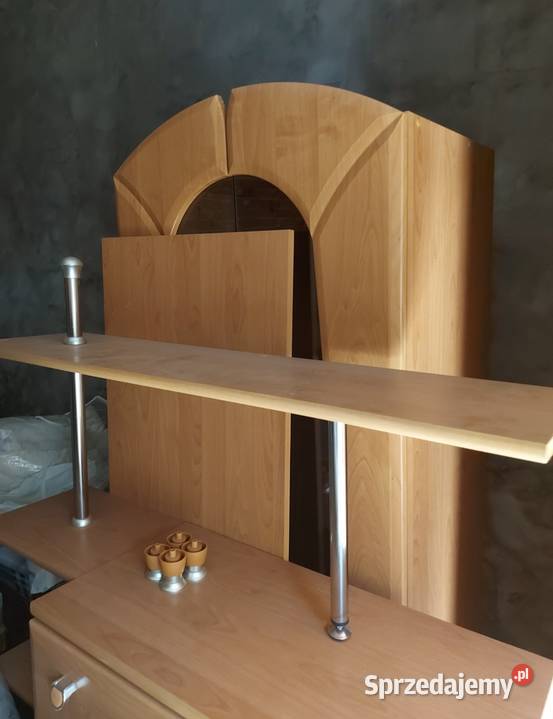 Zestaw mebli pokojowych szafy komody łódzkie Sędziejowice