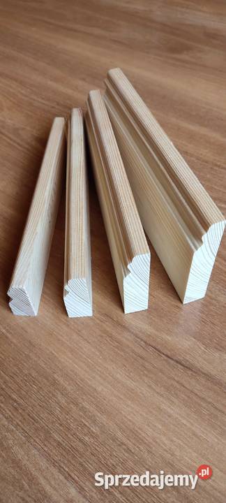 Listwa drewniana frezowana 20 x 100 z małym Narew