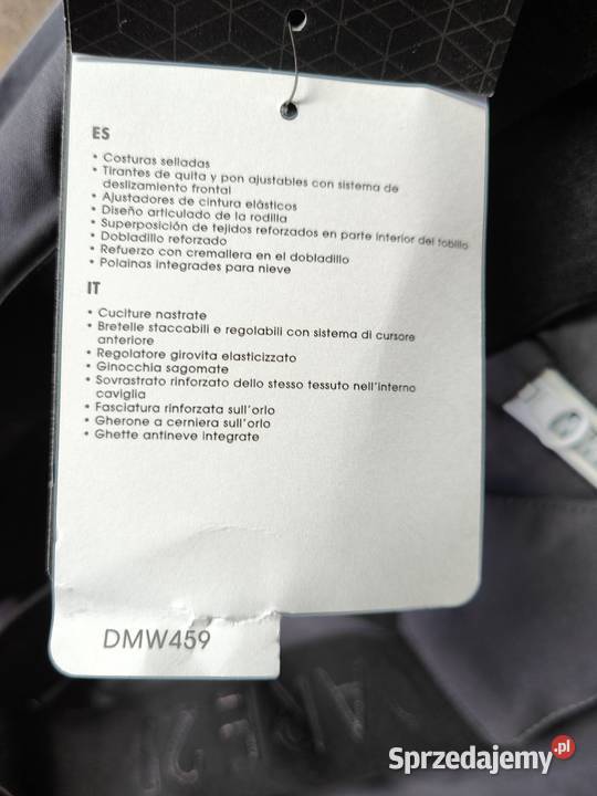 Spodnie narciarskie męskie Dare 2B XL nowe z Warszawa sprzedam