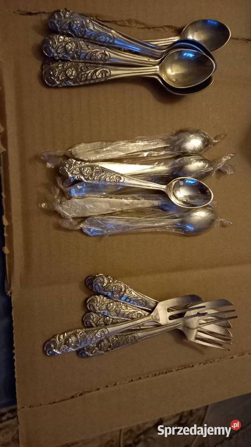 Komplet 36 sztućce deserowe Warszawa