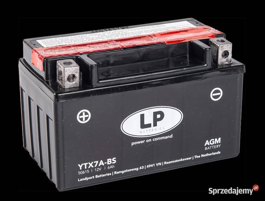 Akumulator motocyklowy Landport YTX7ABS 12V 6Ah Wałbrzych