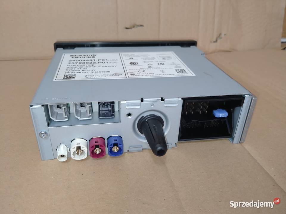 MODUŁ SEM RADIO VOLVO FH4 RENAULT GAMA T lubuskie Kargowa