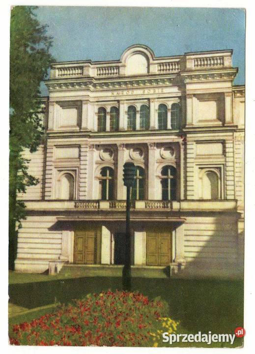 POZNAŃ TEATR POLSKI POCZTÓWKA Pocztówki i karty telefoniczne Krynki