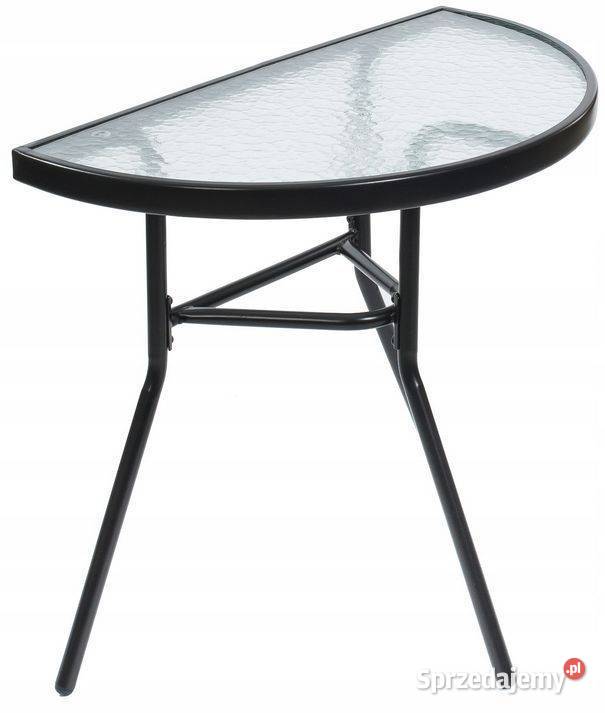 Stolik szklany kawowy na balkon taras patio Poznań sprzedam