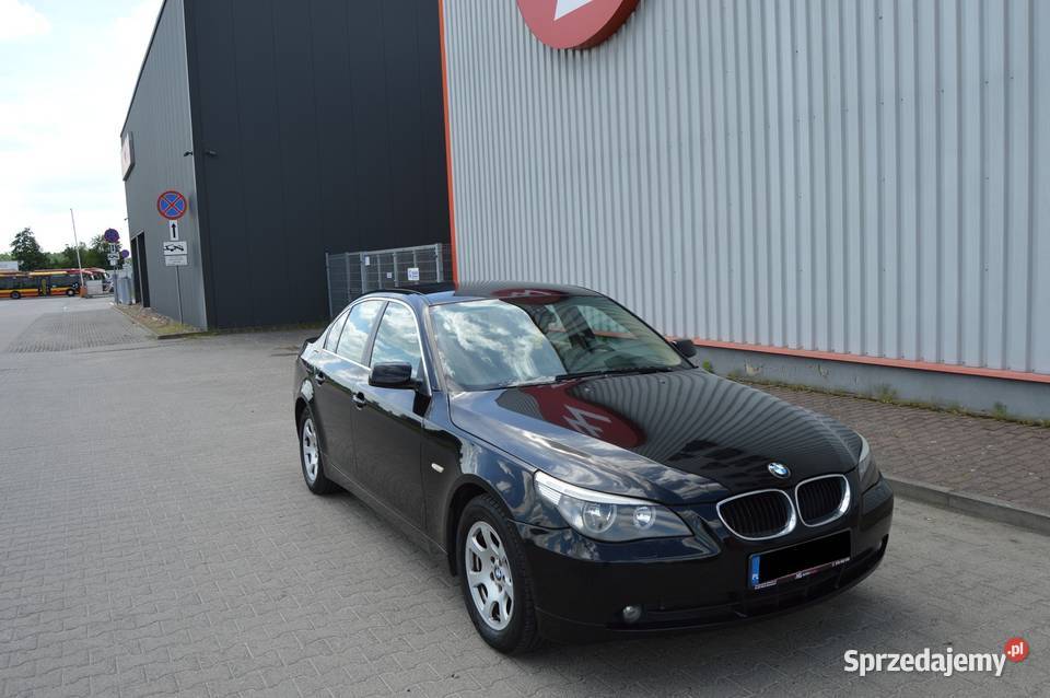 BMW E60 520d M47 niski przebieg salon klimatyzacja Długołęka