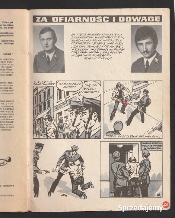 KAPITAN ŻBIK KRYPTONIM WALIZKA 1978 Komiksy Łódź