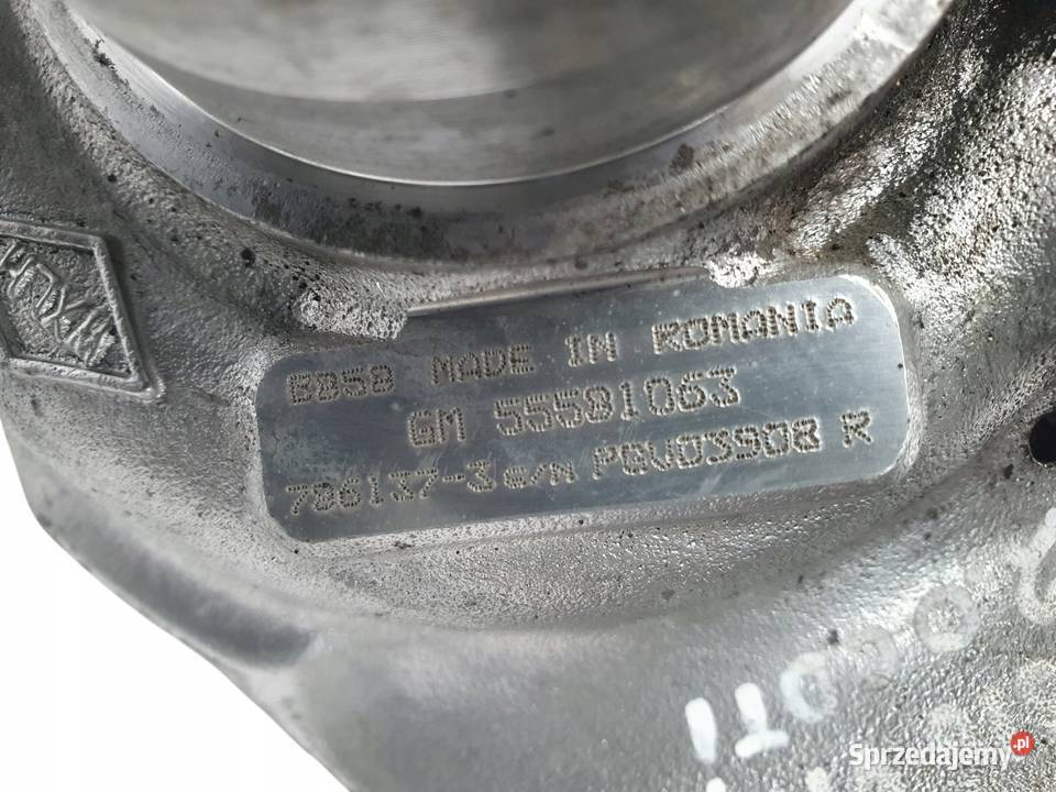 TURBOSPRĘŻARKA TURBO Opel Insignia 20 CDTI osobowe Chełm