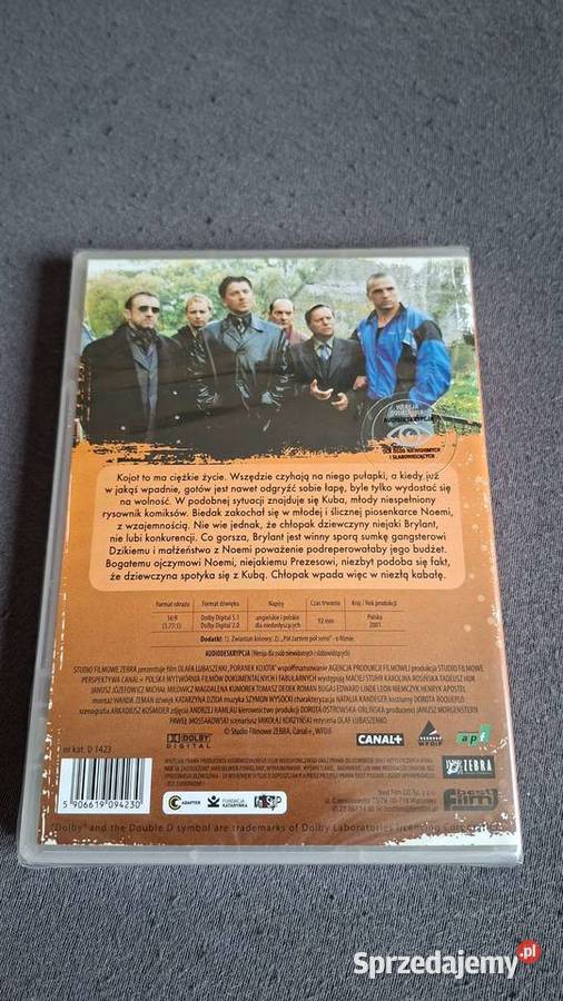 Poranek Kojota 2001 Film DVD Nowy FOLIA komedia Kraków sprzedam
