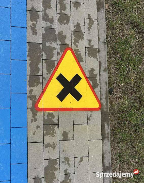 Mini znaki drogowe malowane to pomoc dydaktyczna wielkopolskie Poznań