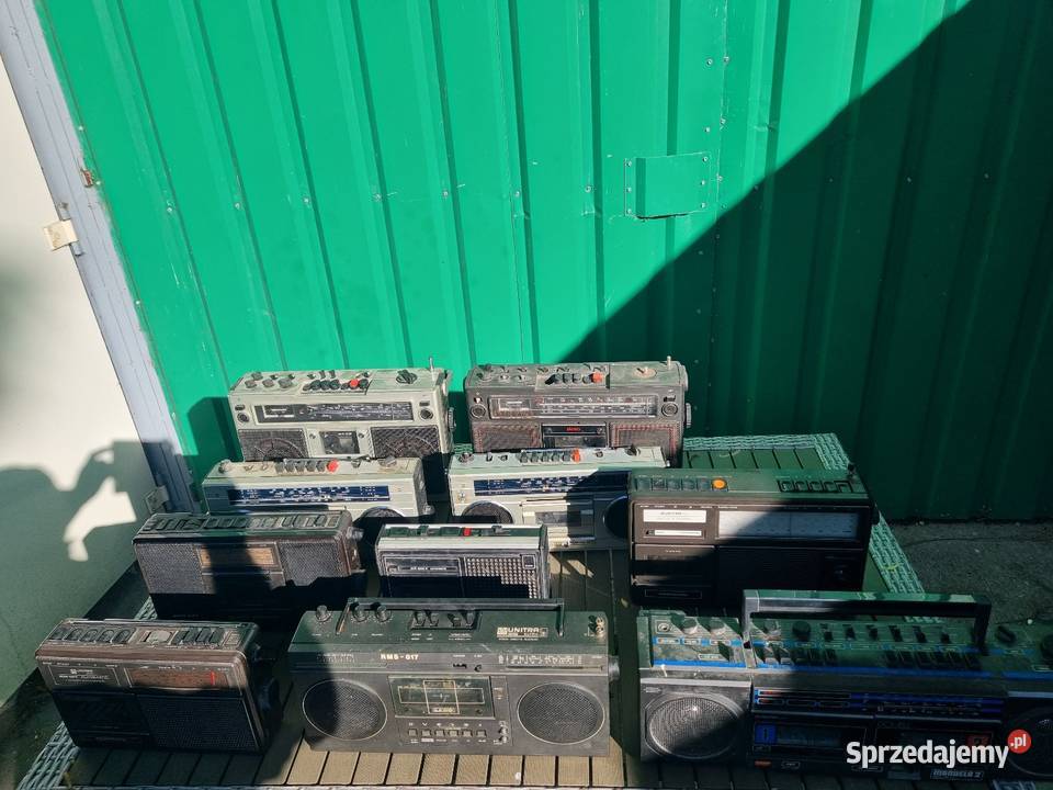 UNITRA radiomagnetofon zestaw PRL vintage Solnica