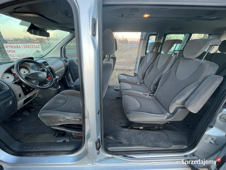 Fiat Scudo Long 9 osób 2x Klima 2x drzwi suwane Poddębice sprzedam