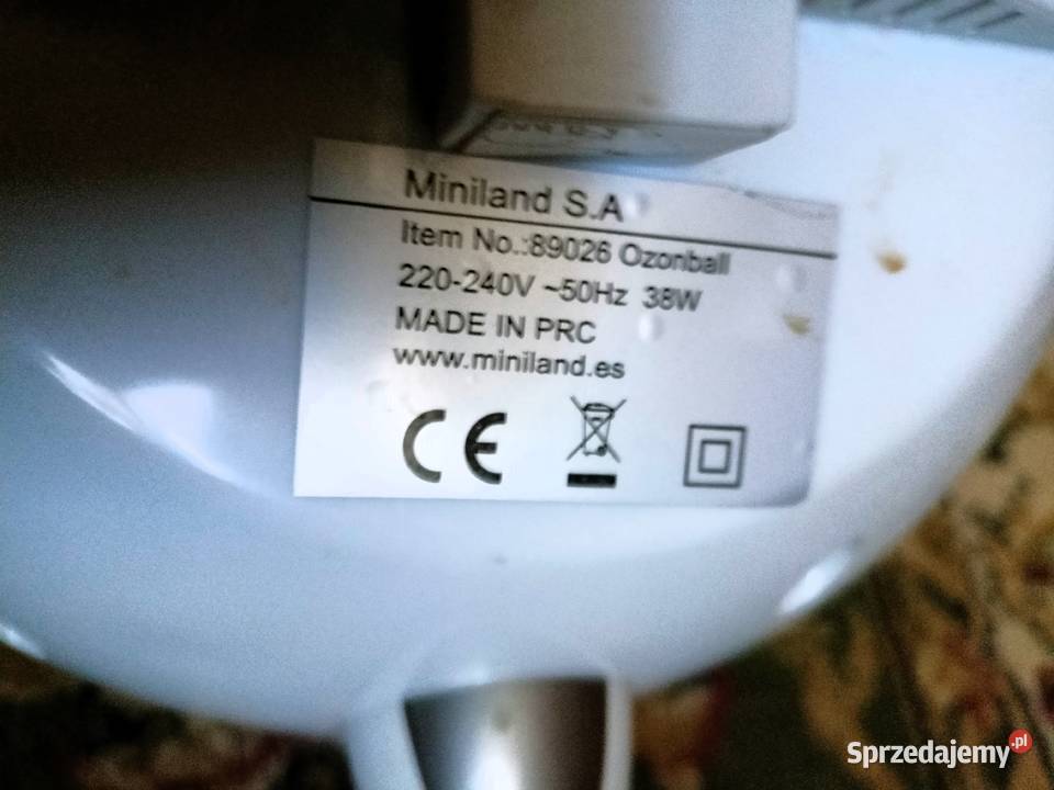 Nawilżacz MINILAND Ozonizator ML89026 sprzedam