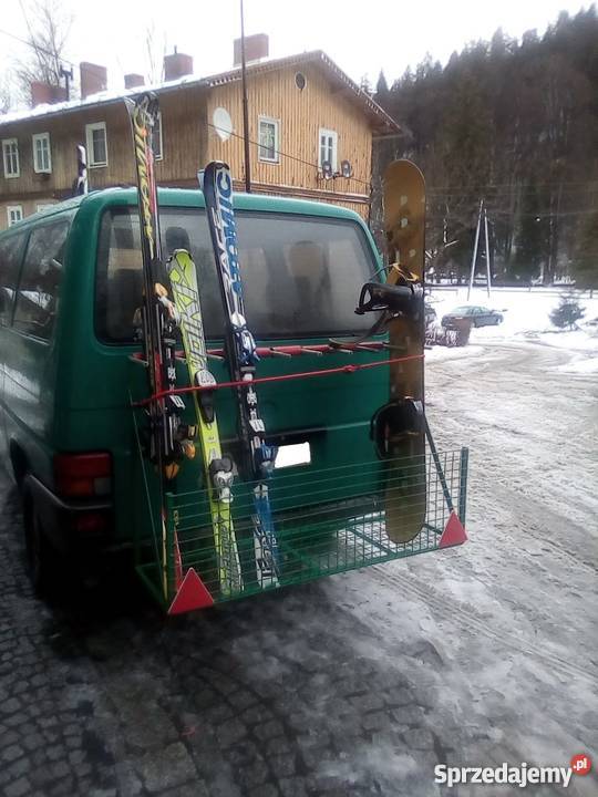 Bagażnik Uchwyt Na Narty Deskę Na Hak dolnośląskie Jelcz-Laskowice