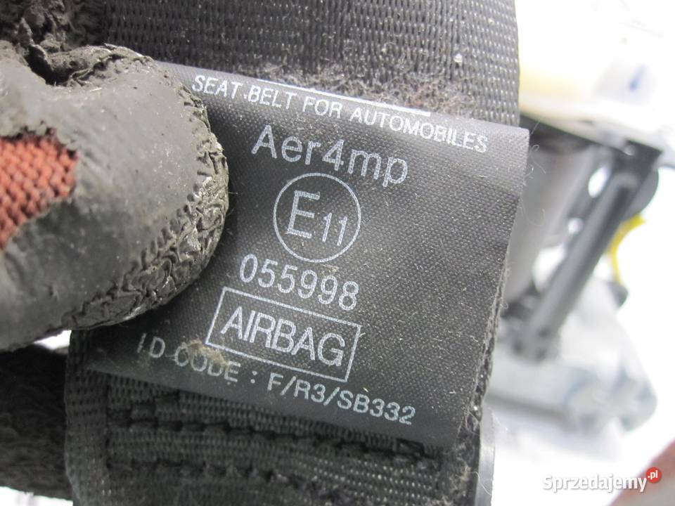 KIA SPORTAGE III 12r pas bezpieczeństwa lewy osobowe