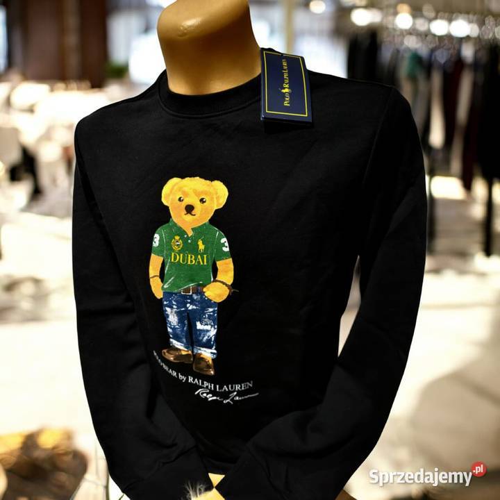 Bluza męska bawełniana Polo Ralpha Laurena czarny podlaskie sprzedam