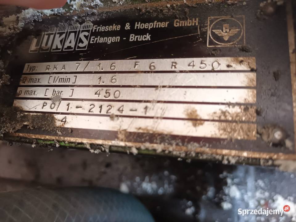 Prasa hydrualiczna o nacisku 40 ton mazowieckie Sochaczew