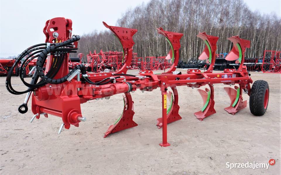 Pług obrotowy KOJA 4 skibowy 3 5 Solidny Unia Sztum