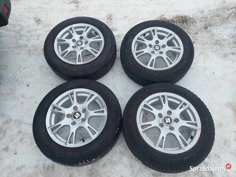 Felgi koła seat 5x112 aluminiowe 15 lubelskie Stoczek Łukowski