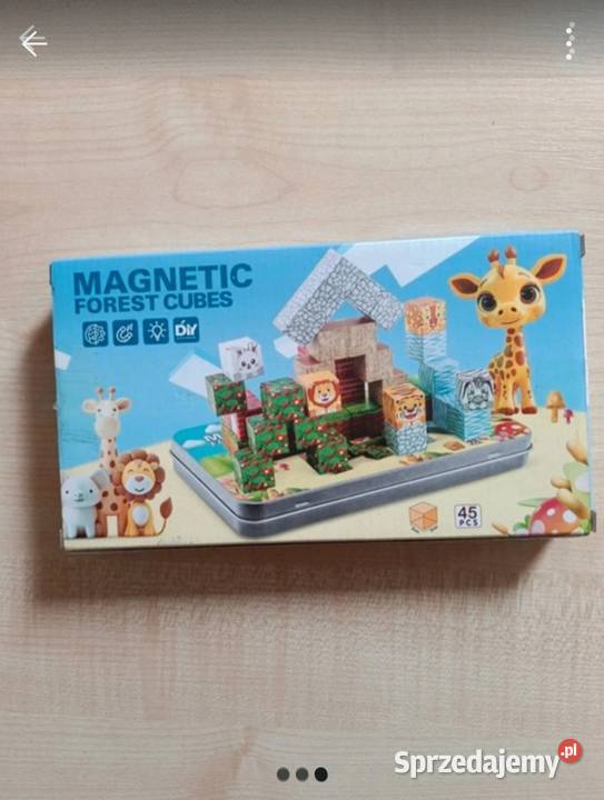 Klocki magnetyczne w puszce Magnetic Forest Ligota Bialska