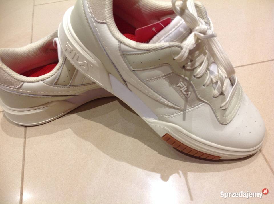 Buty Skórzane Męskie FILA 41 Białe NOWE Nowa Sól sprzedam