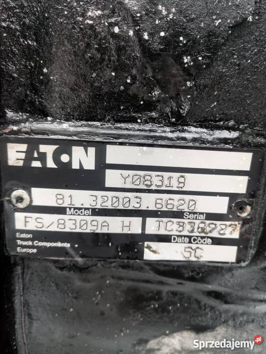 SKRZYNIA BIEGÓW EATON FS 8309A H Rzędowice