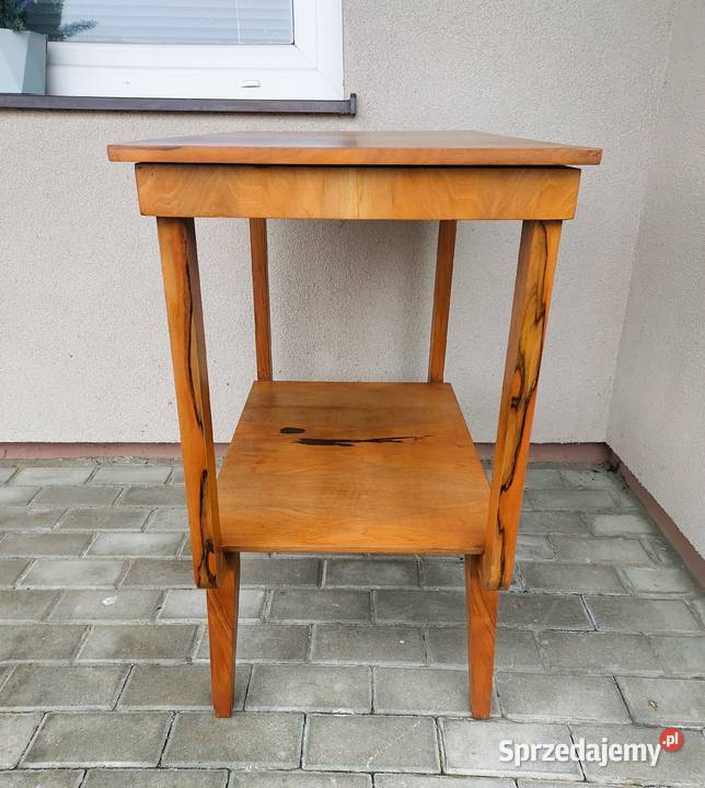 Stary stolik RTV pod telewizor obrotowy blat Tczew sprzedam