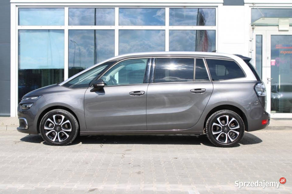 Citroen C4 Grand Picasso 2020r 7os ACC Masaże nieuszkodzony pomorskie Gdańsk