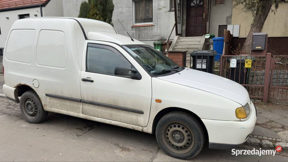 Vw caddy 19 sdi 2002r vat 23 nieuszkodzony