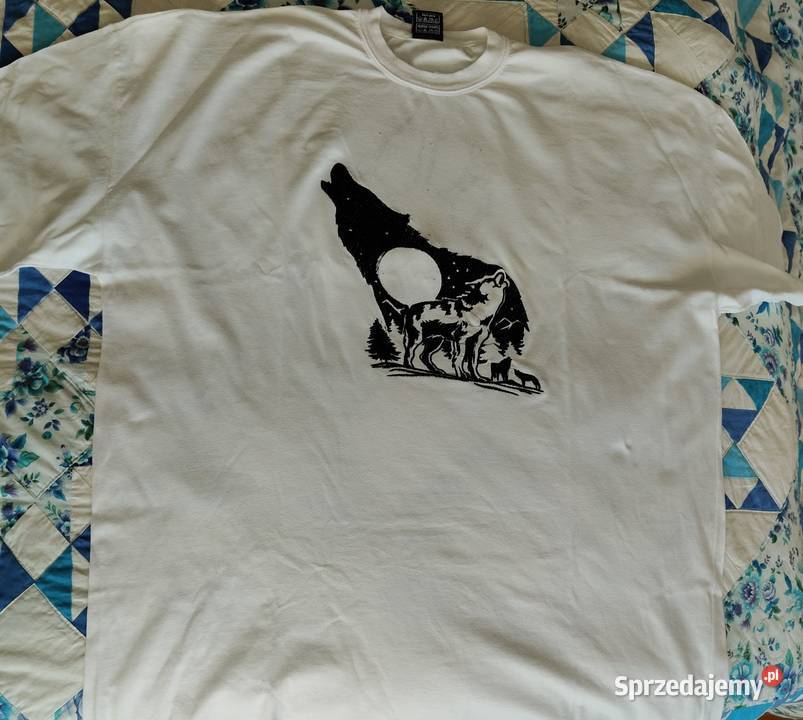 Tshirt bawełniany XXL biały Rozmiar XXL małopolskie