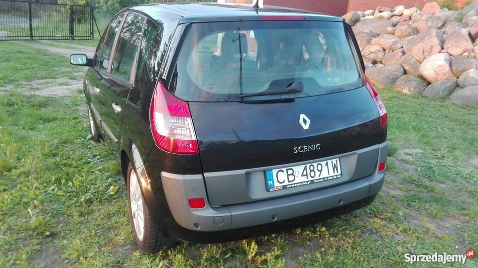 Renault Scenic II 19 dci bogato wyposażony ESP Scenic kujawsko-pomorskie