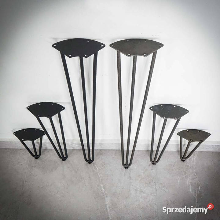 Noga HAIRPIN z pręta potrójna 73 CZARNA Chmielnik sprzedam