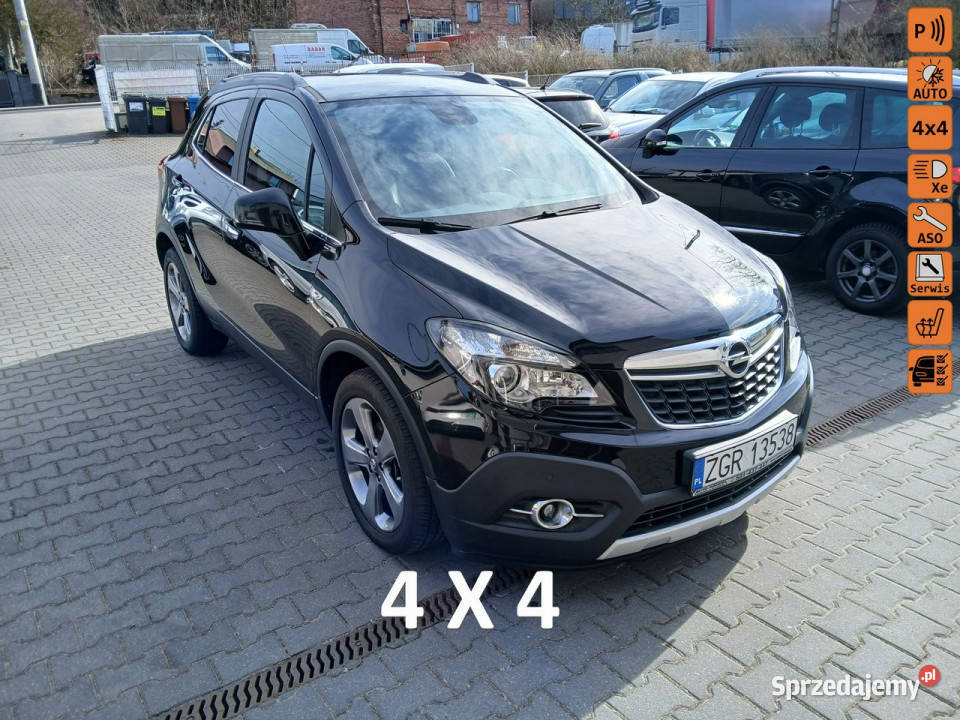 Opel Mokka 14i TURBO 4X4 xenon alufelgi półskóry Rok produkcji 2013 Gryfino