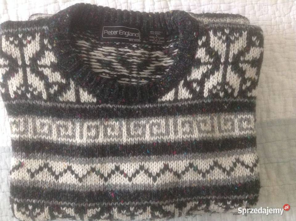 Sweter męski półgolf PETER ENGLAND Opole