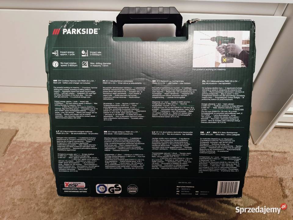 Parkside wiertarka udarowa mazowieckie Warszawa sprzedam
